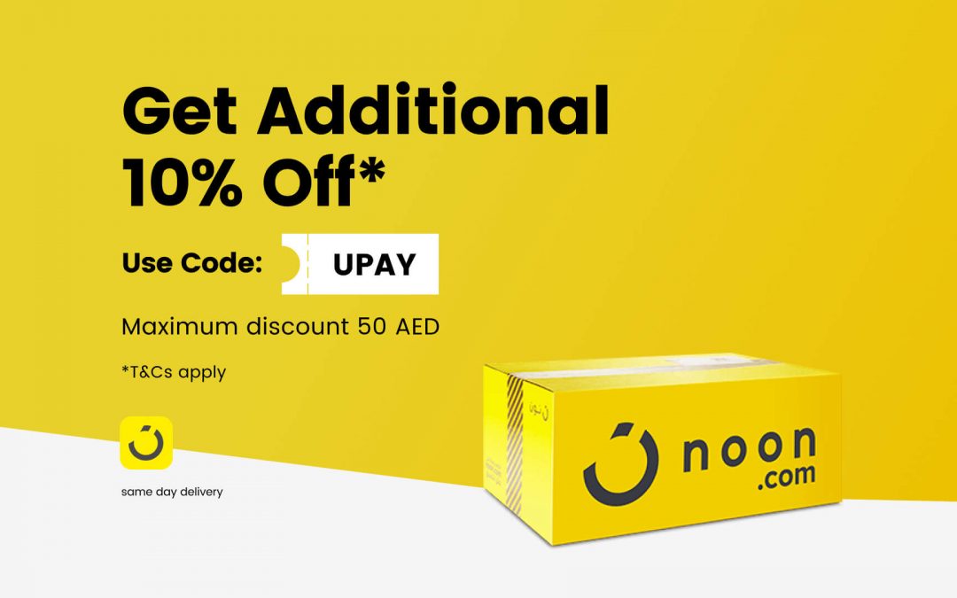 uPay partnered with Noon to issue a special promocode!